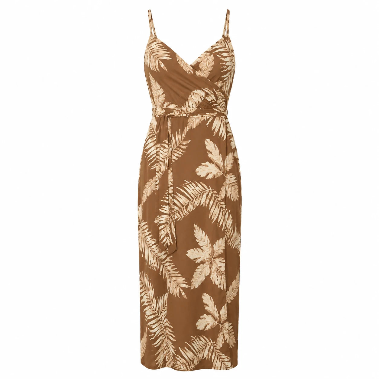 Tropical Print Maxi Dress WHD0606298