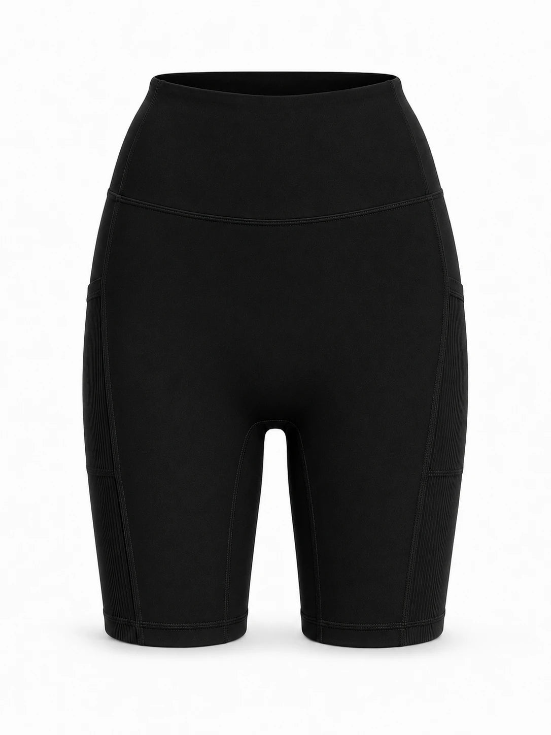Ribbed Panel Biker Shorts WHD0606309-JYMA071