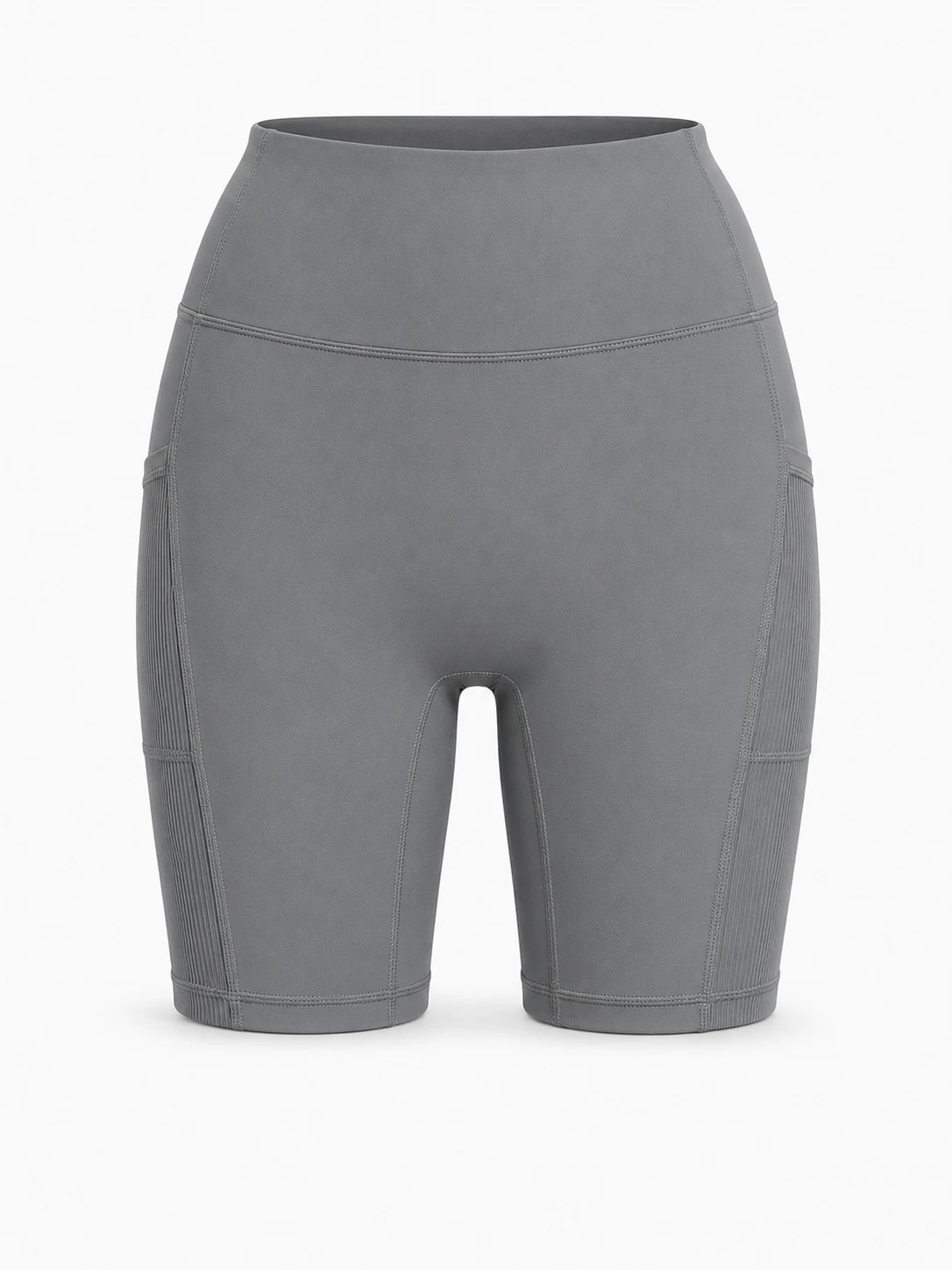 Ribbed Panel Biker Shorts WHD0606309-JYMA071
