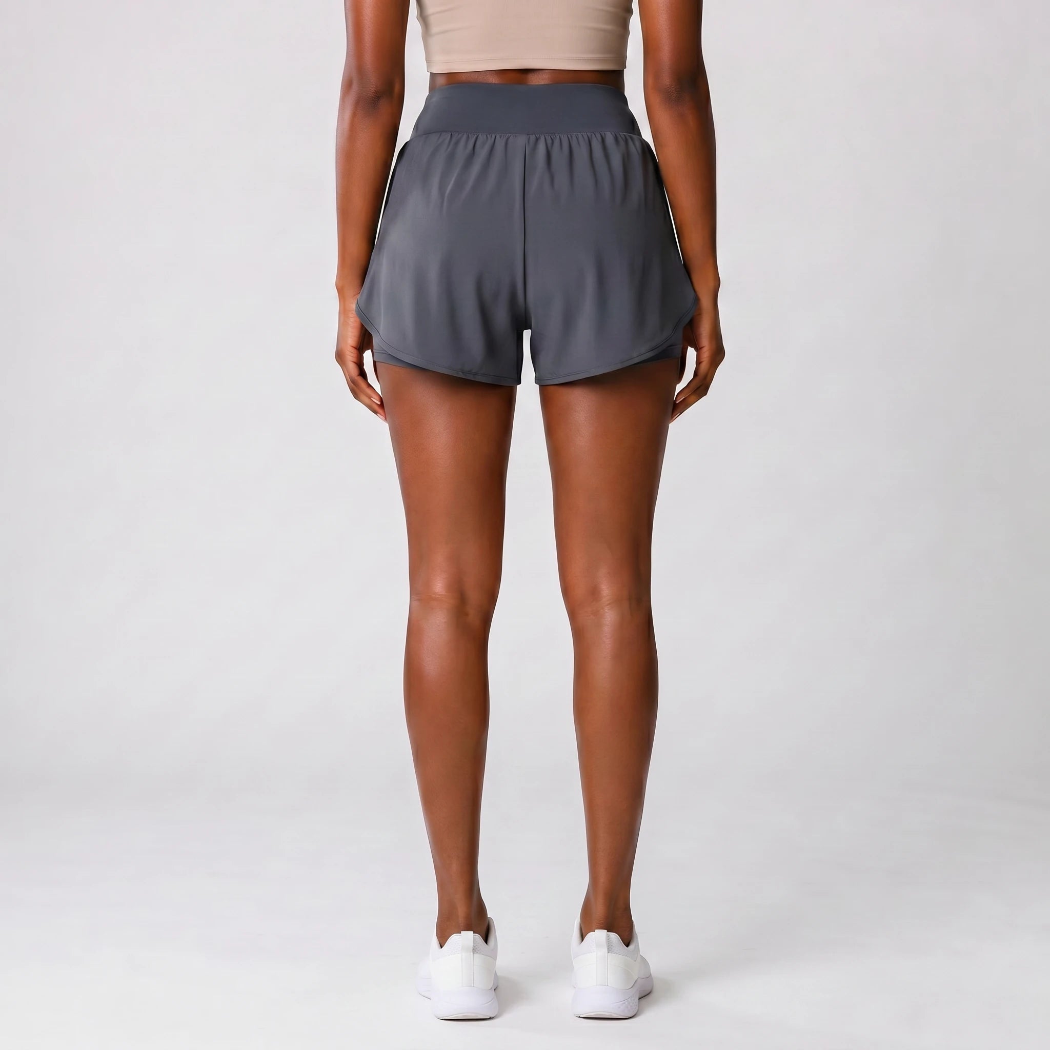 Layered Active Skort Shorts WHD0606310-MTSDKO1