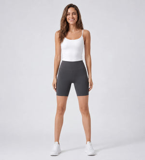 High Waist Biker Shorts WHD0606312-MT5FK