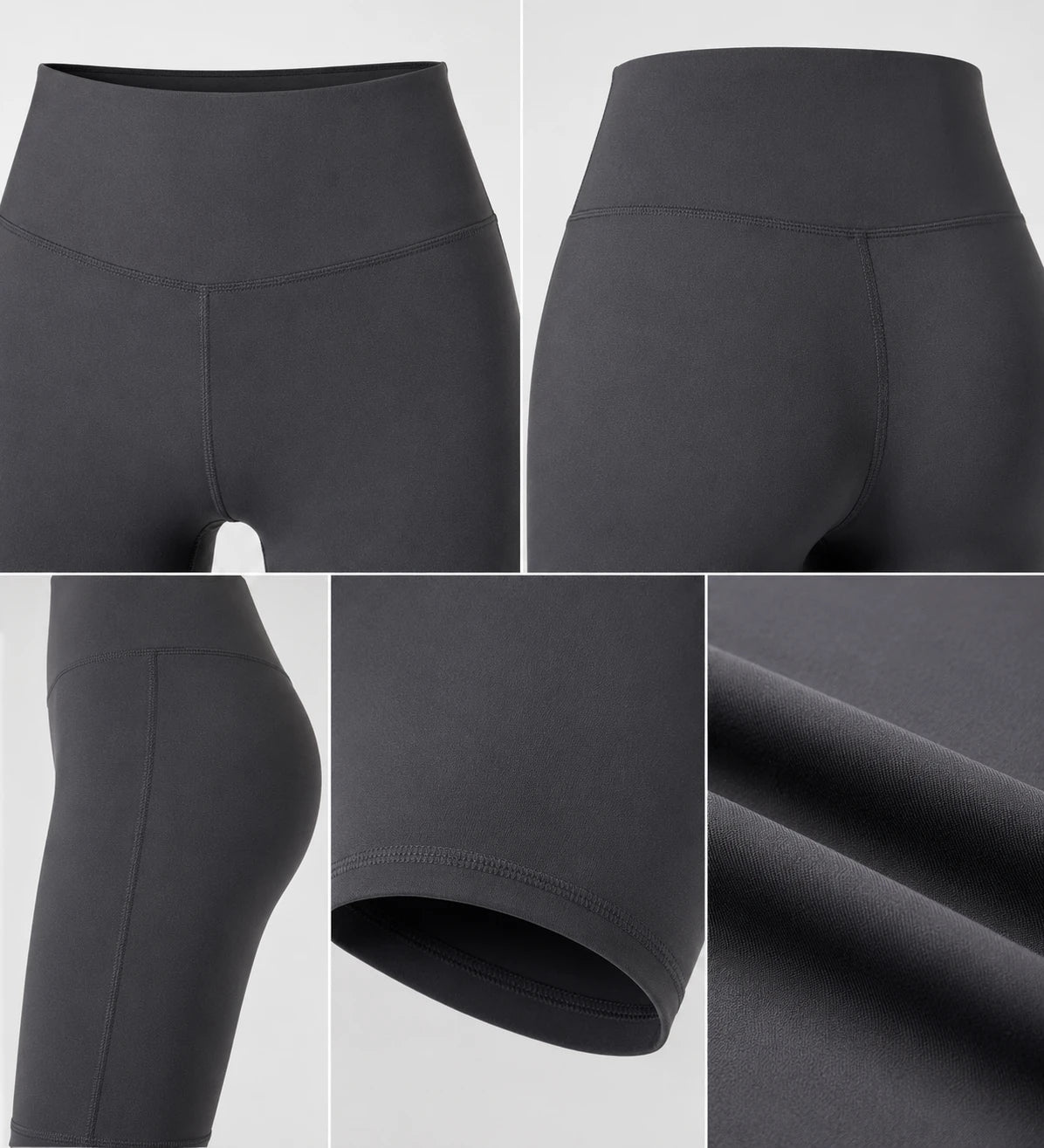 High Waist Biker Shorts WHD0606312-MT5FK