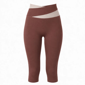 Colorblock Capri Leggings WHD0606315-JYMA015