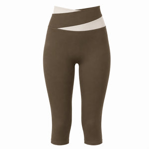 Colorblock Capri Leggings WHD0606315-JYMA015