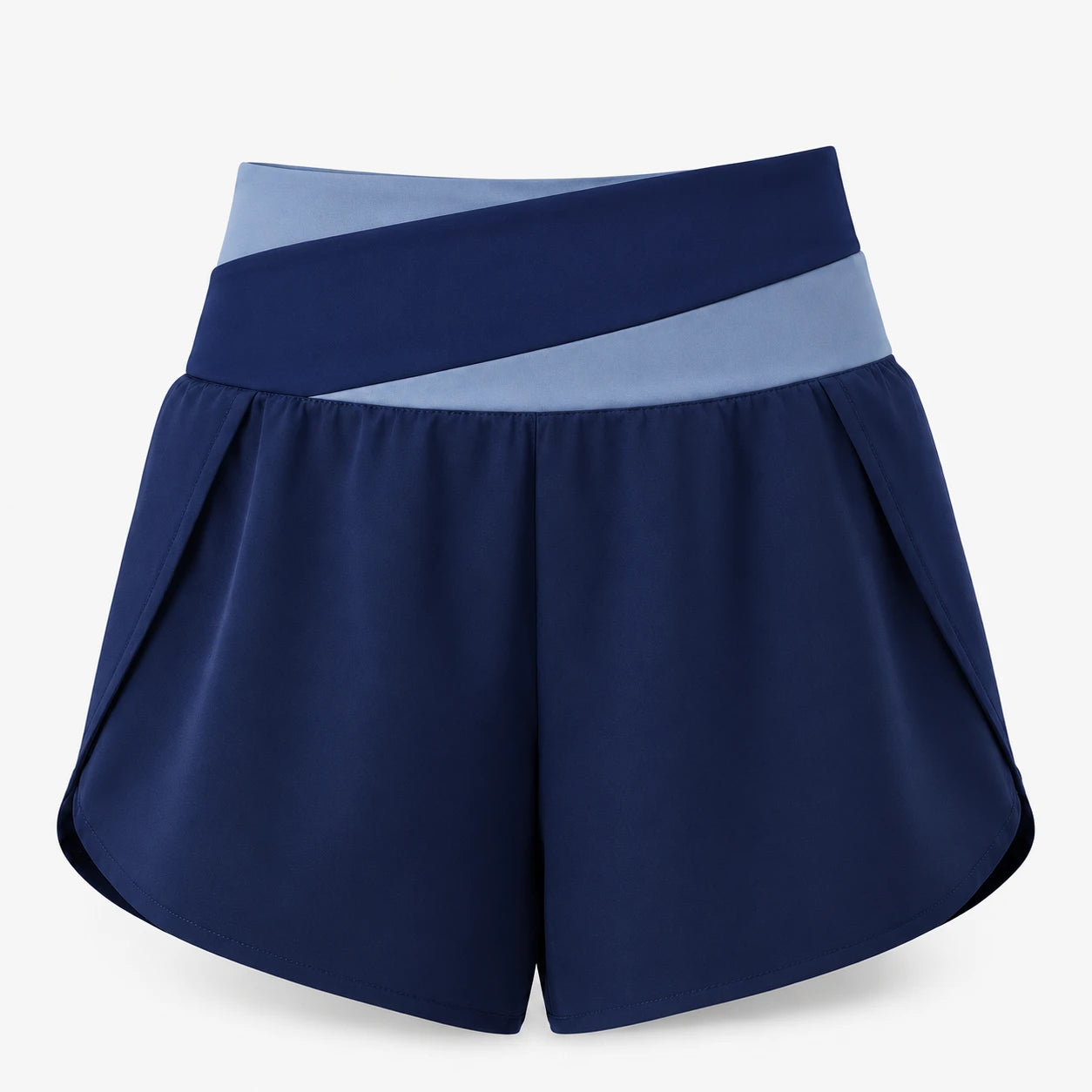 Colorblock Wrap Active Shorts WHD0606316-JYMA007