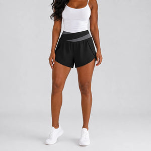 Colorblock Wrap Active Shorts WHD0606316-JYMA007