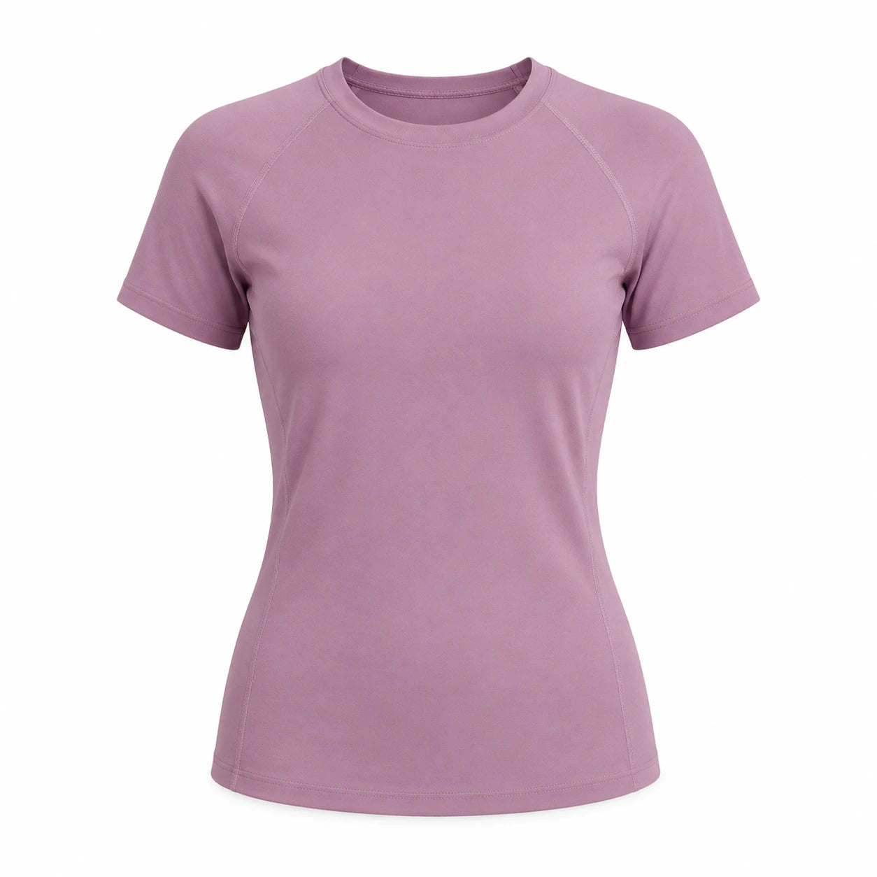 Mauve Fitted Active Tee WHD0606322-JYMD027