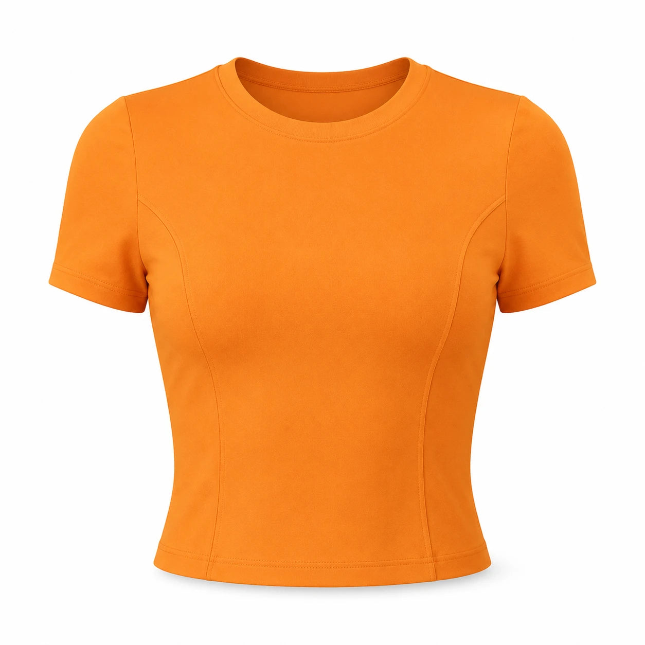 Ruched Back Crop Tee WHD0606326-JYMD112
