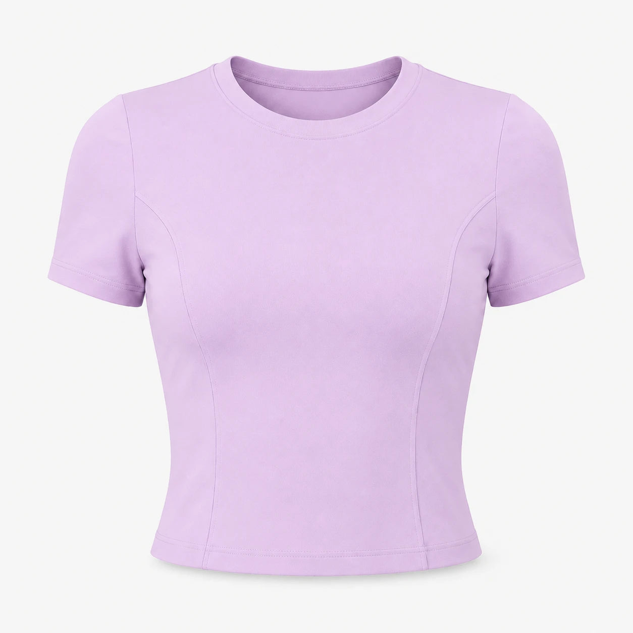 Ruched Back Crop Tee WHD0606326-JYMD112