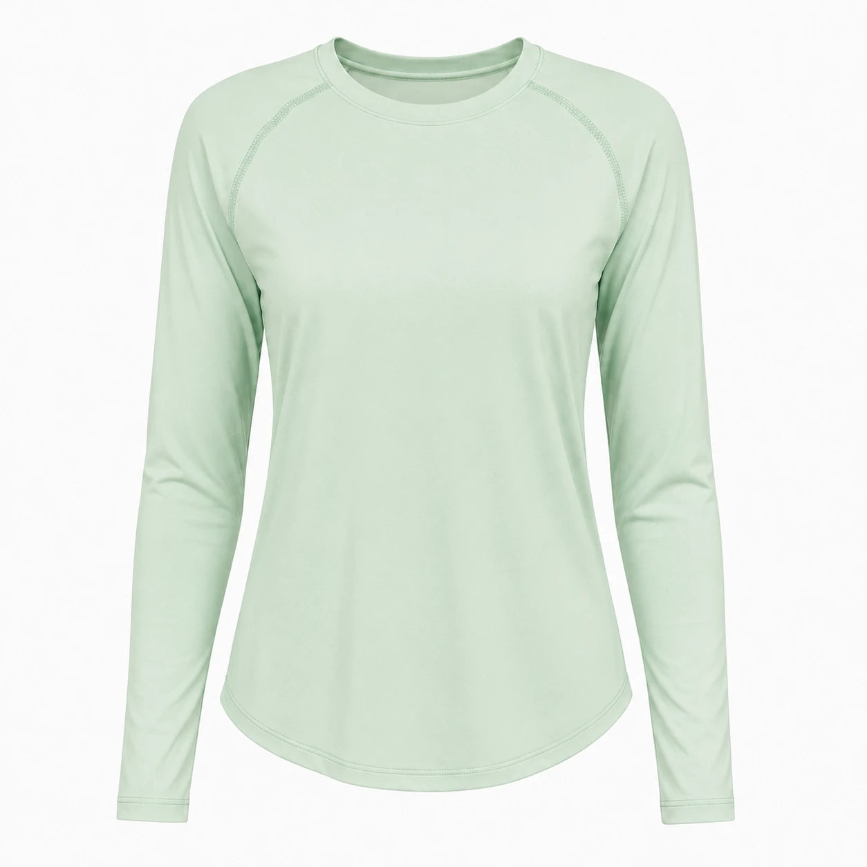Mesh Back Long Sleeve Top WHD0606337-JYWC024