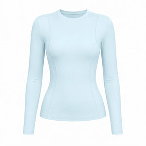 Contour Seam Long Sleeve Top WHD0606339-JYMC220