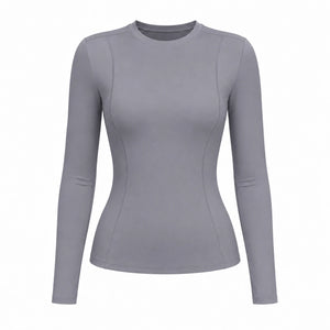 Contour Seam Long Sleeve Top WHD0606339-JYMC220