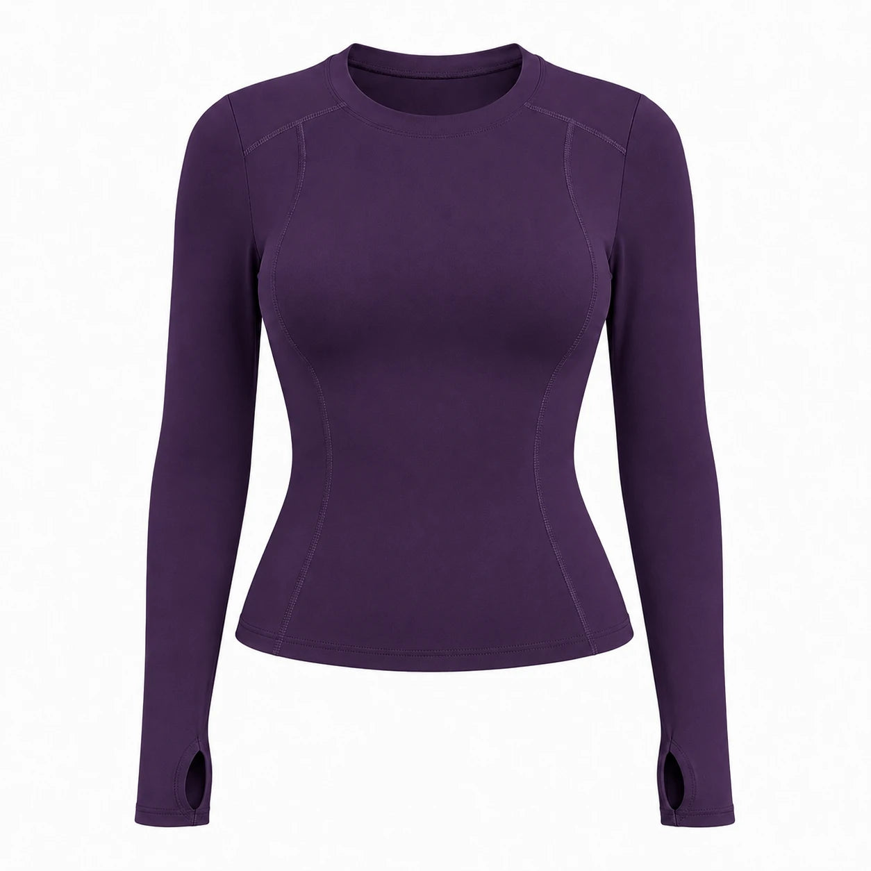 Fitted Thumbhole Active Top WHD0606341-JYMC176