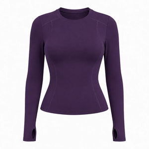 Fitted Thumbhole Active Top WHD0606341-JYMC176