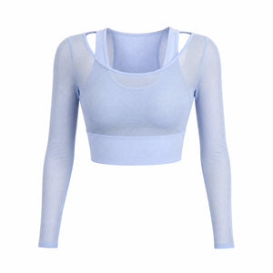 Sheer Mesh Active Top WHD0606344-JYMC104