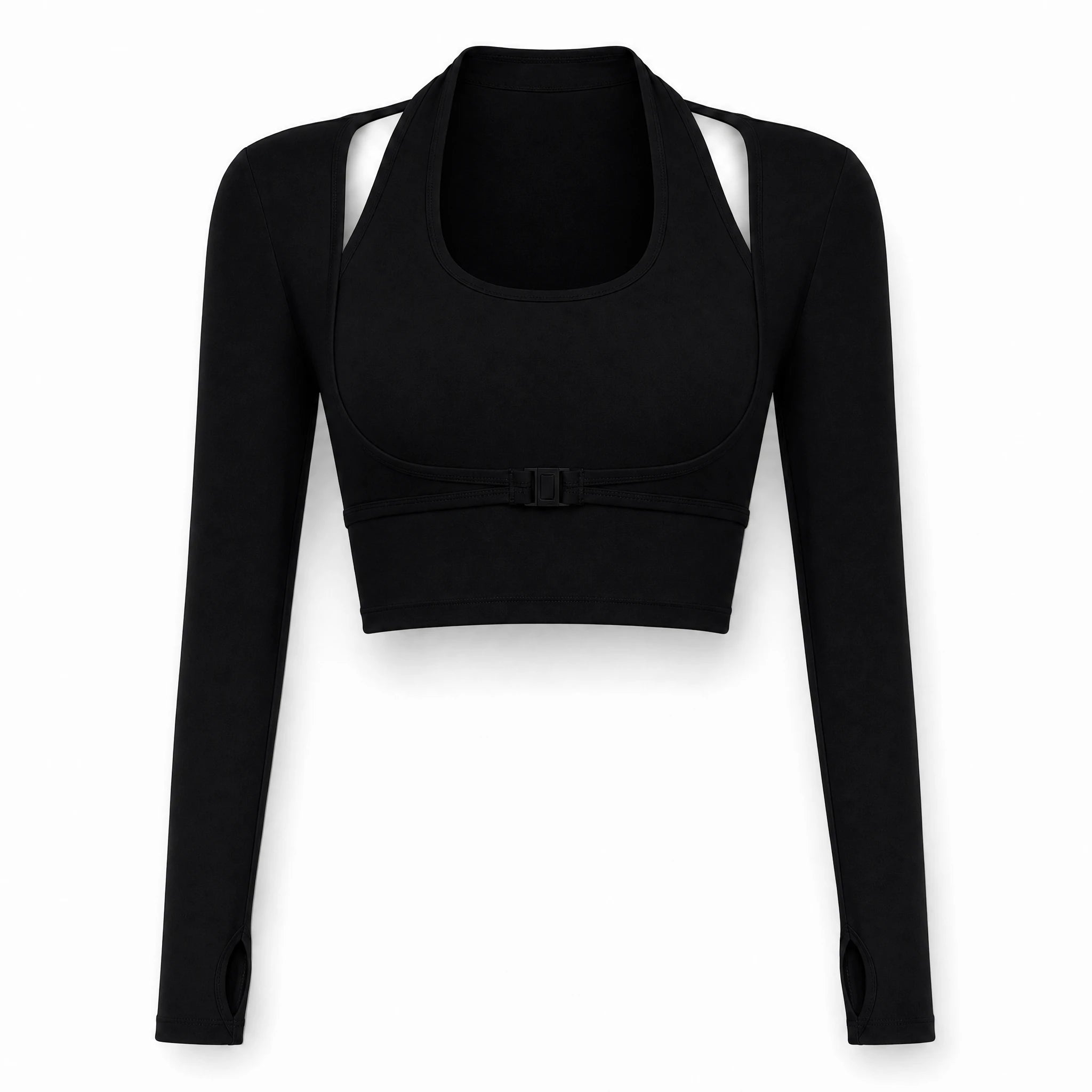Cutout Buckle Active Top WHD0606346-JYMC015