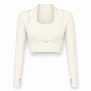 Cutout Buckle Active Top WHD0606346-JYMC015