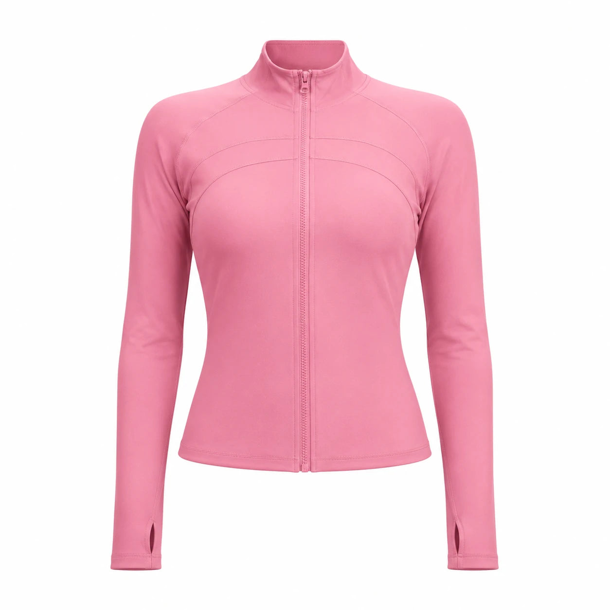 Pink Zip-Up Active Jacket WHD0606348-JYMW085