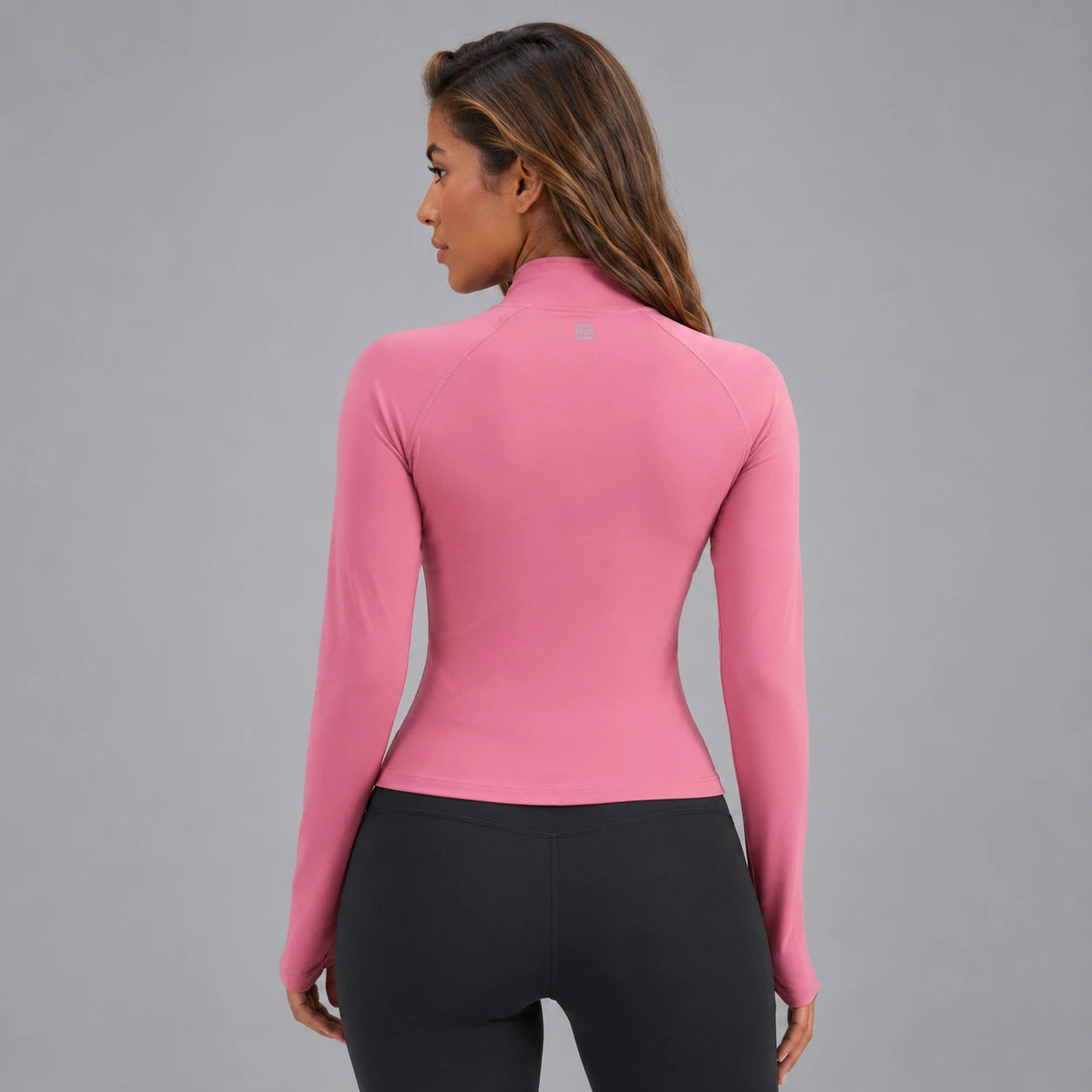 Pink Zip-Up Active Jacket WHD0606348-JYMW085