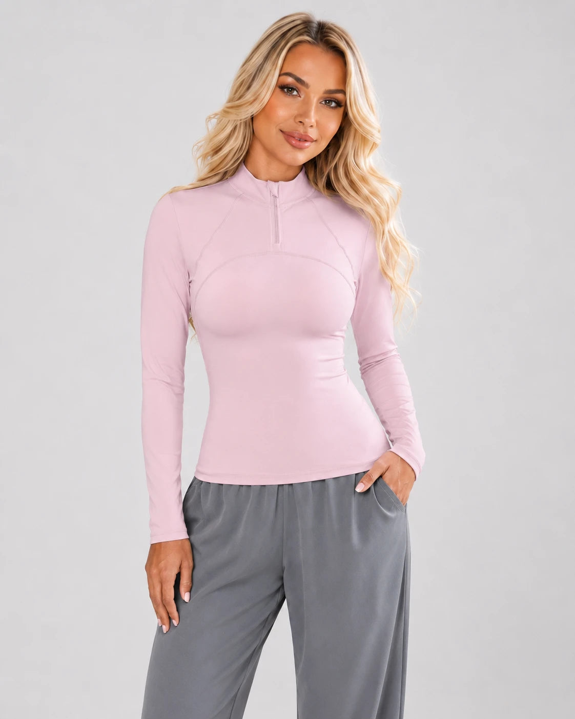 Half-Zip Performance Top WHD0606350-JYWC031