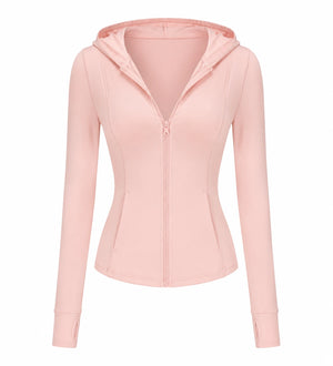 Hooded Zip Active Jacket WHD0606351-JYFWO05