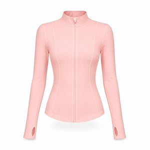 White Zip Active Jacket WHD0606352-JYFW028