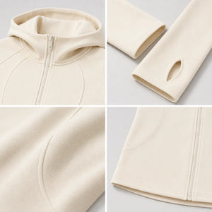 Hooded Zip Active Jacket WHD0606354-JYMW141