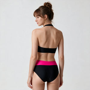 Colorblock Wrap Bikini Set WHD0606375-KA-P284-01
