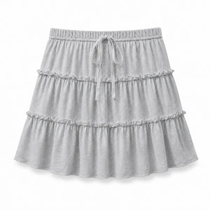 Tiered Ruffle Mini Skirt WHD0606389