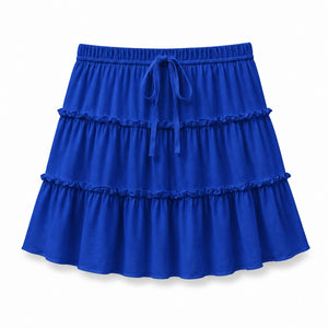 Tiered Ruffle Mini Skirt WHD0606389