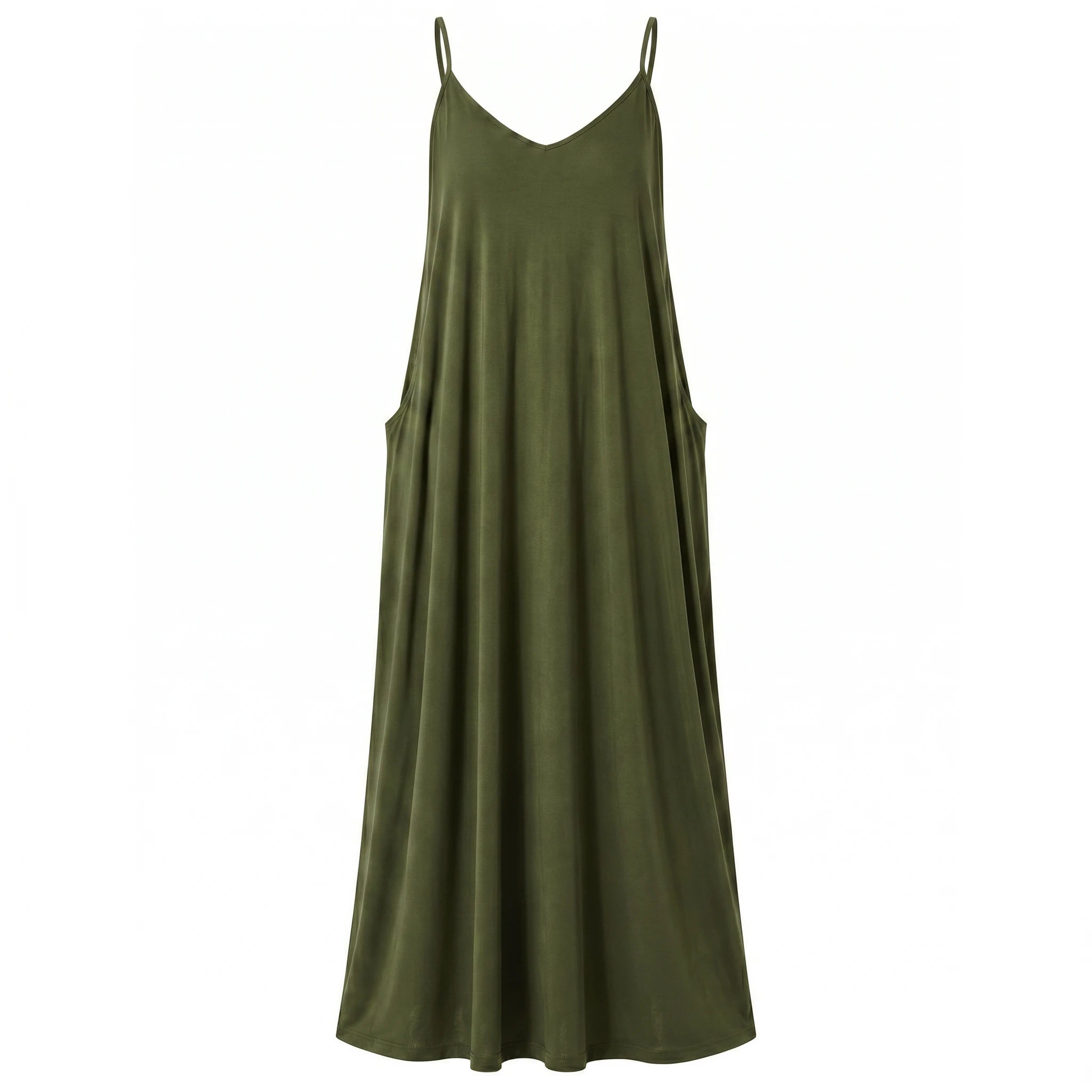 V-Neck Cami Maxi Dress WHD0606402