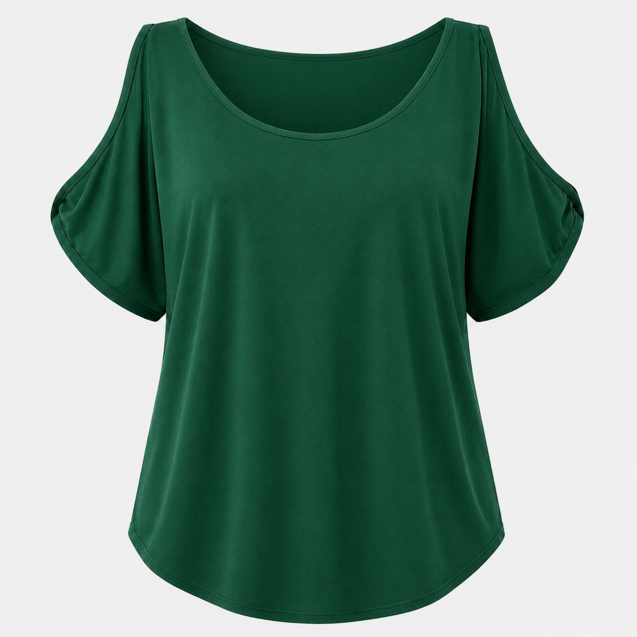 Cold Shoulder Loose Fit Top WHD0606409