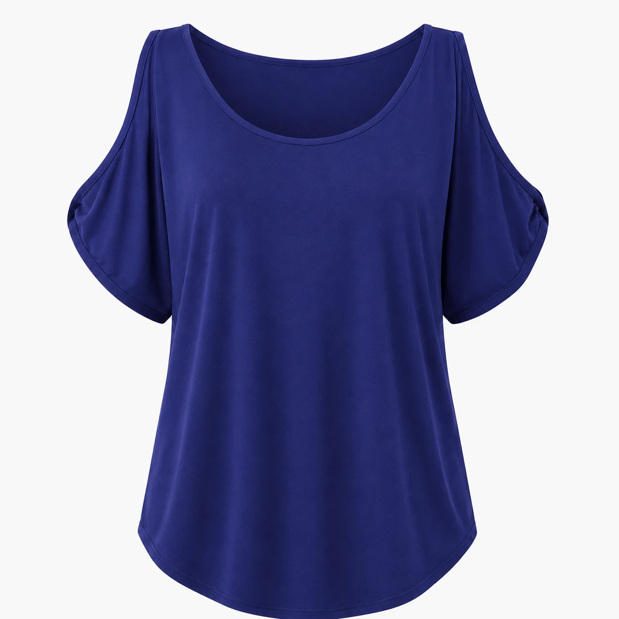 Cold Shoulder Loose Fit Top WHD0606409