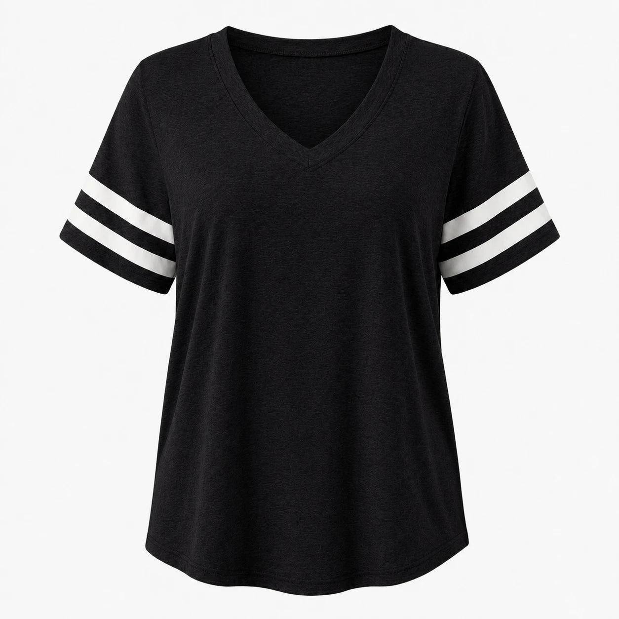 Varsity Stripe V-Neck Tee WHD0606410