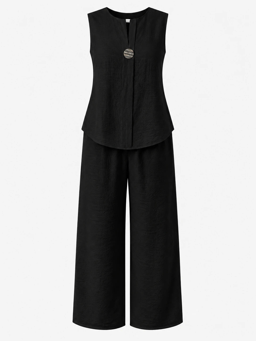 Metal-Detail Wide Leg Set WHD0606421