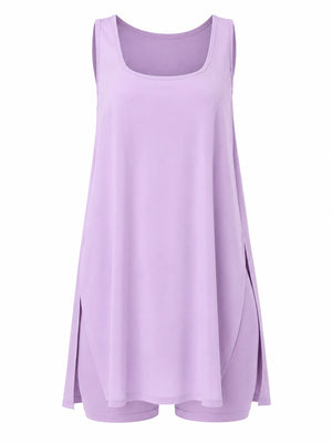 Sleeveless Tunic Short Set WHD0606424