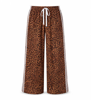 Leopard Wide Leg Pants WHD0606427