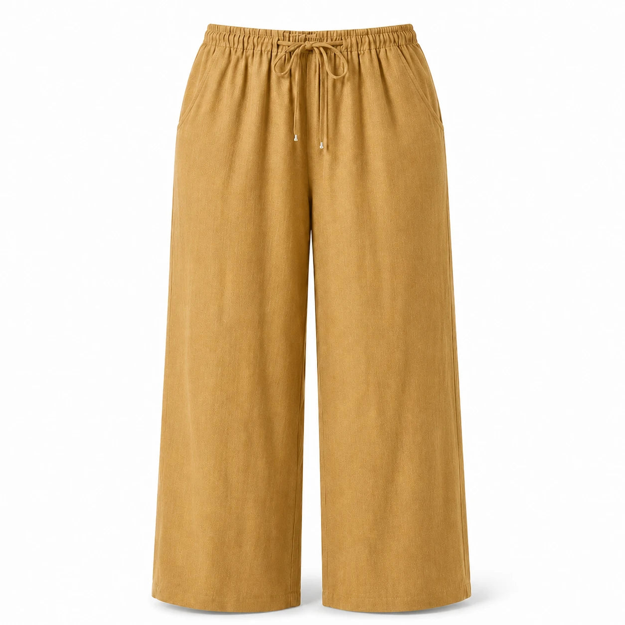 Drawstring Wide Leg Pants WHD0606431