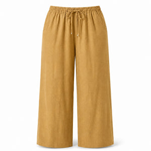 Drawstring Wide Leg Pants WHD0606431