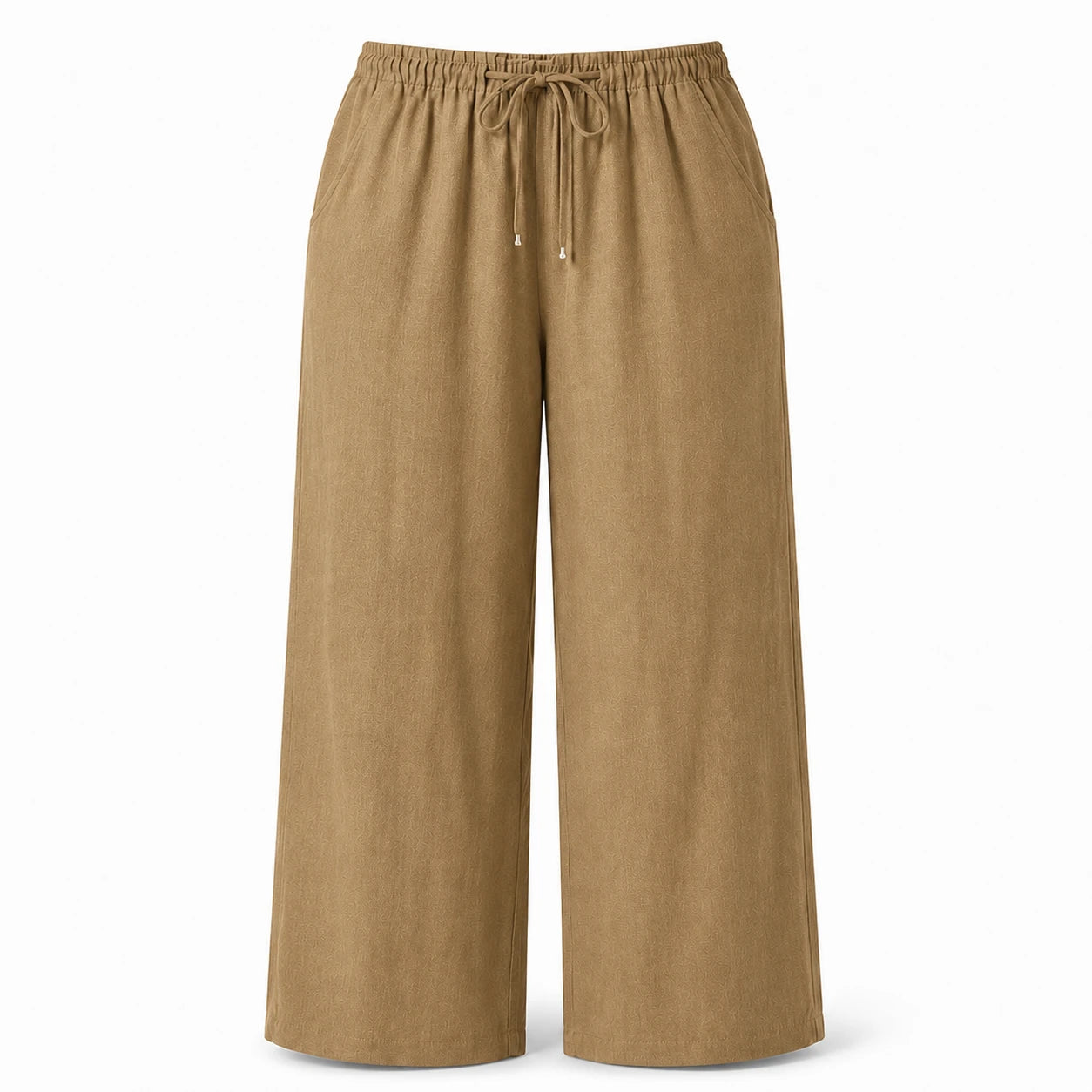 Drawstring Wide Leg Pants WHD0606431