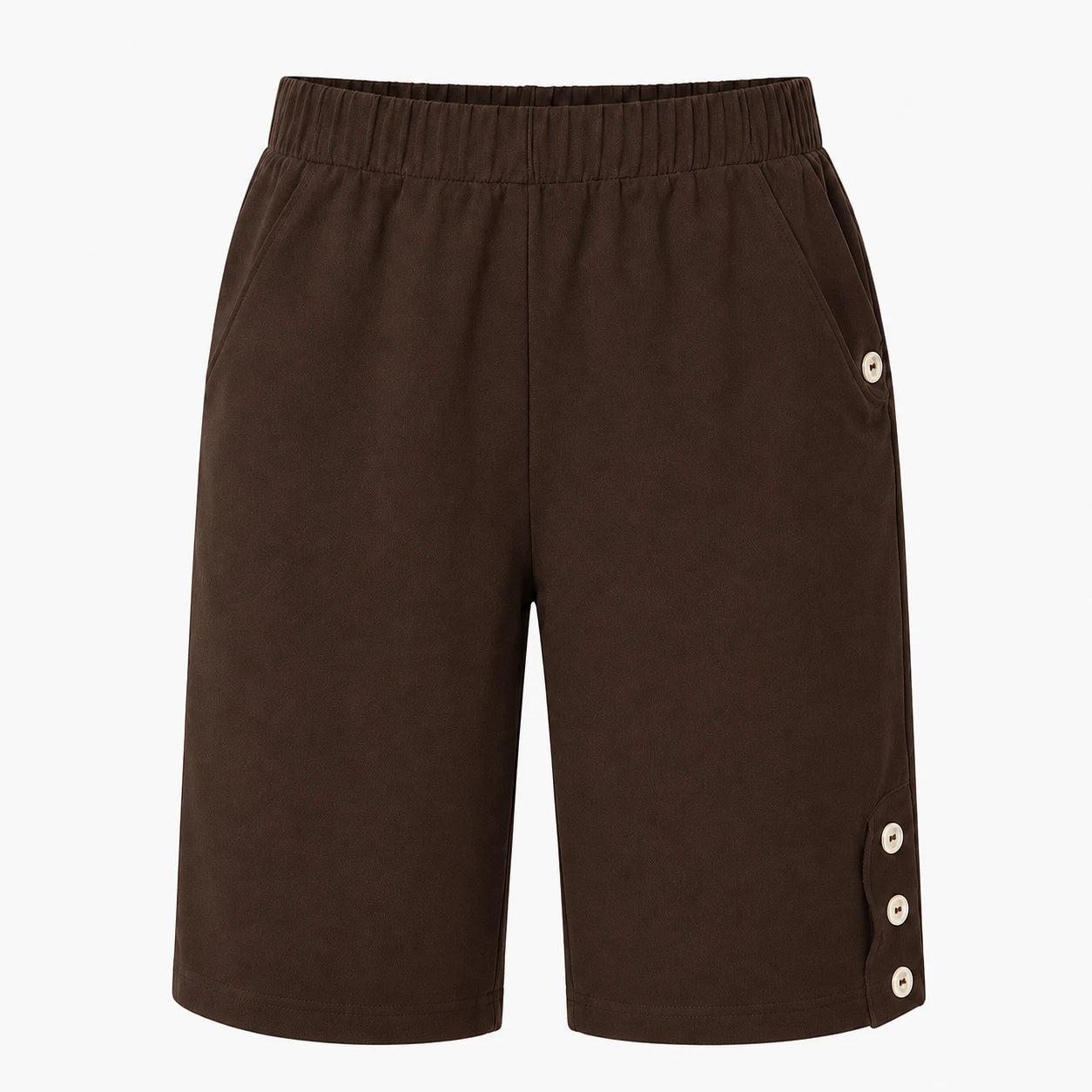 Button Detail Bermuda Shorts WHD0606433