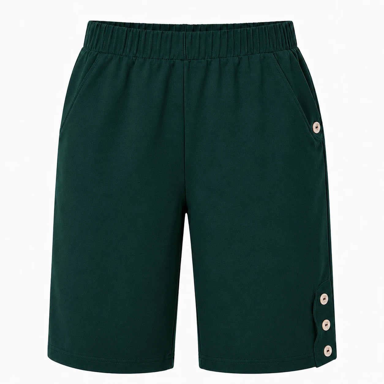 Button Detail Bermuda Shorts WHD0606433