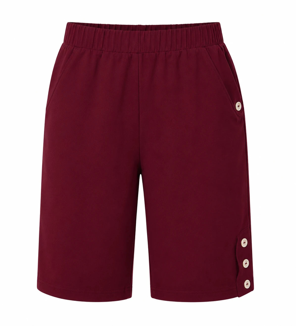 Button Detail Bermuda Shorts WHD0606433