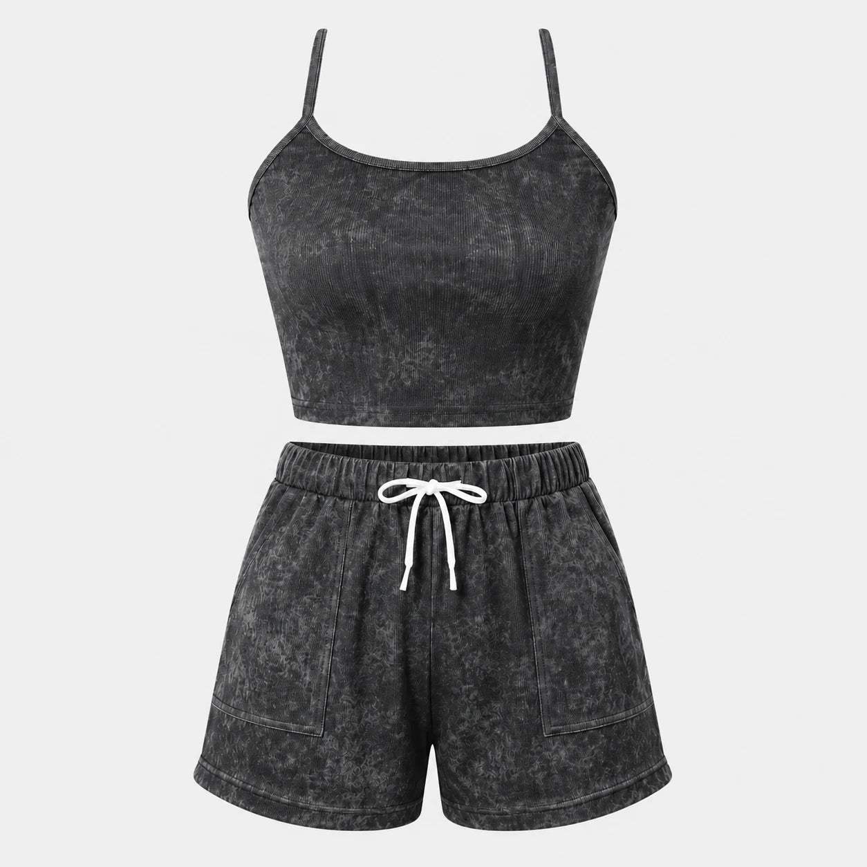 Pink Halter Shorts Set WHD0606455