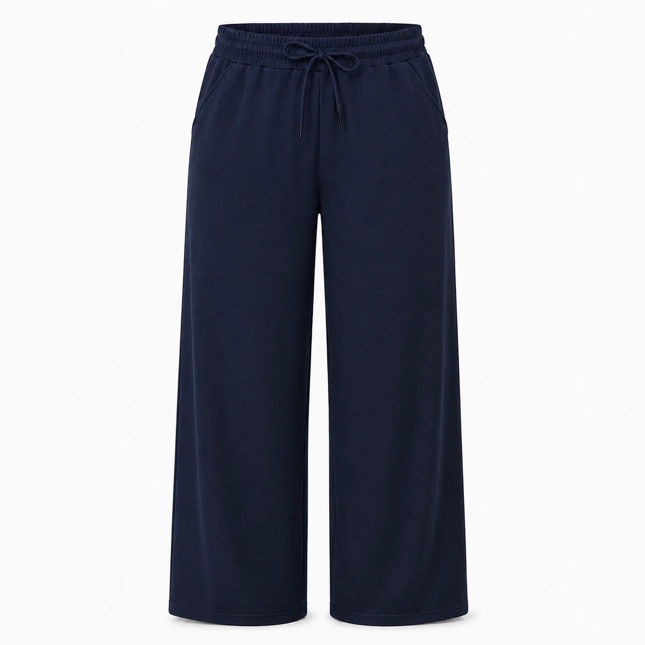 Drawstring Wide Leg Lounge Pants WHD0606457