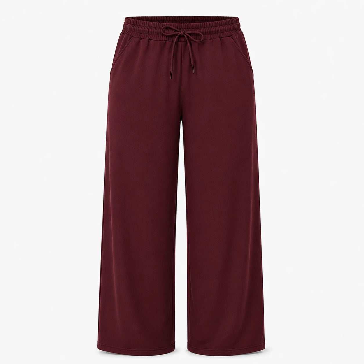 Drawstring Wide Leg Lounge Pants WHD0606457