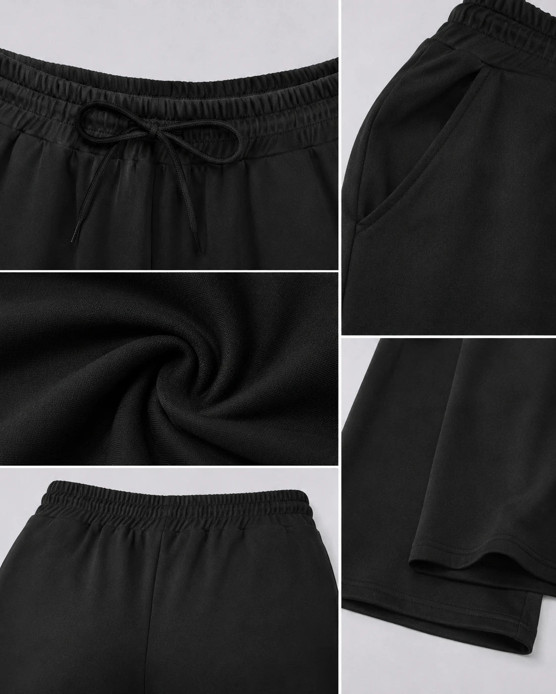 Drawstring Wide Leg Lounge Pants WHD0606457