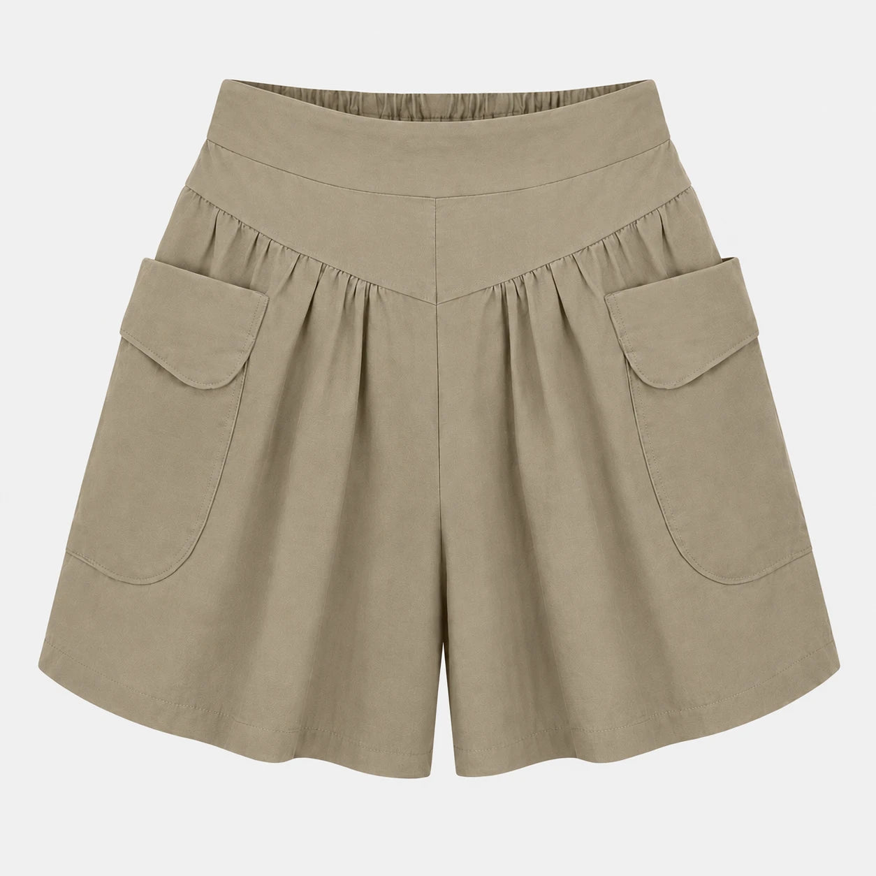 High Waist Pocket Shorts WHD0606459