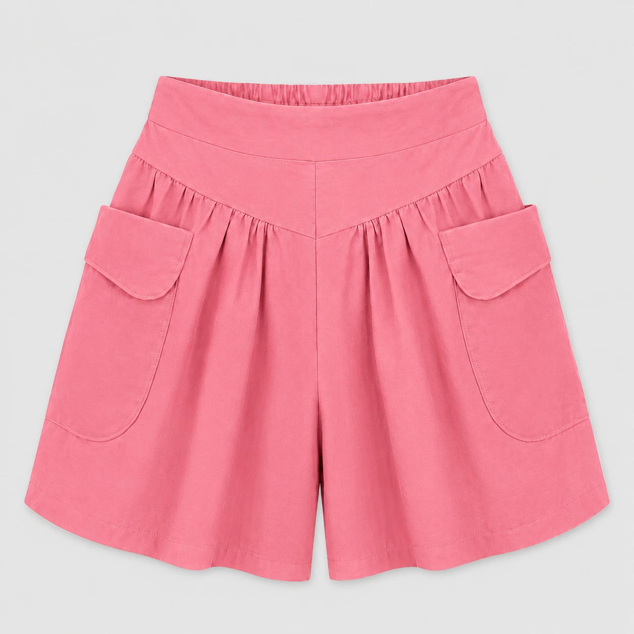 High Waist Pocket Shorts WHD0606459