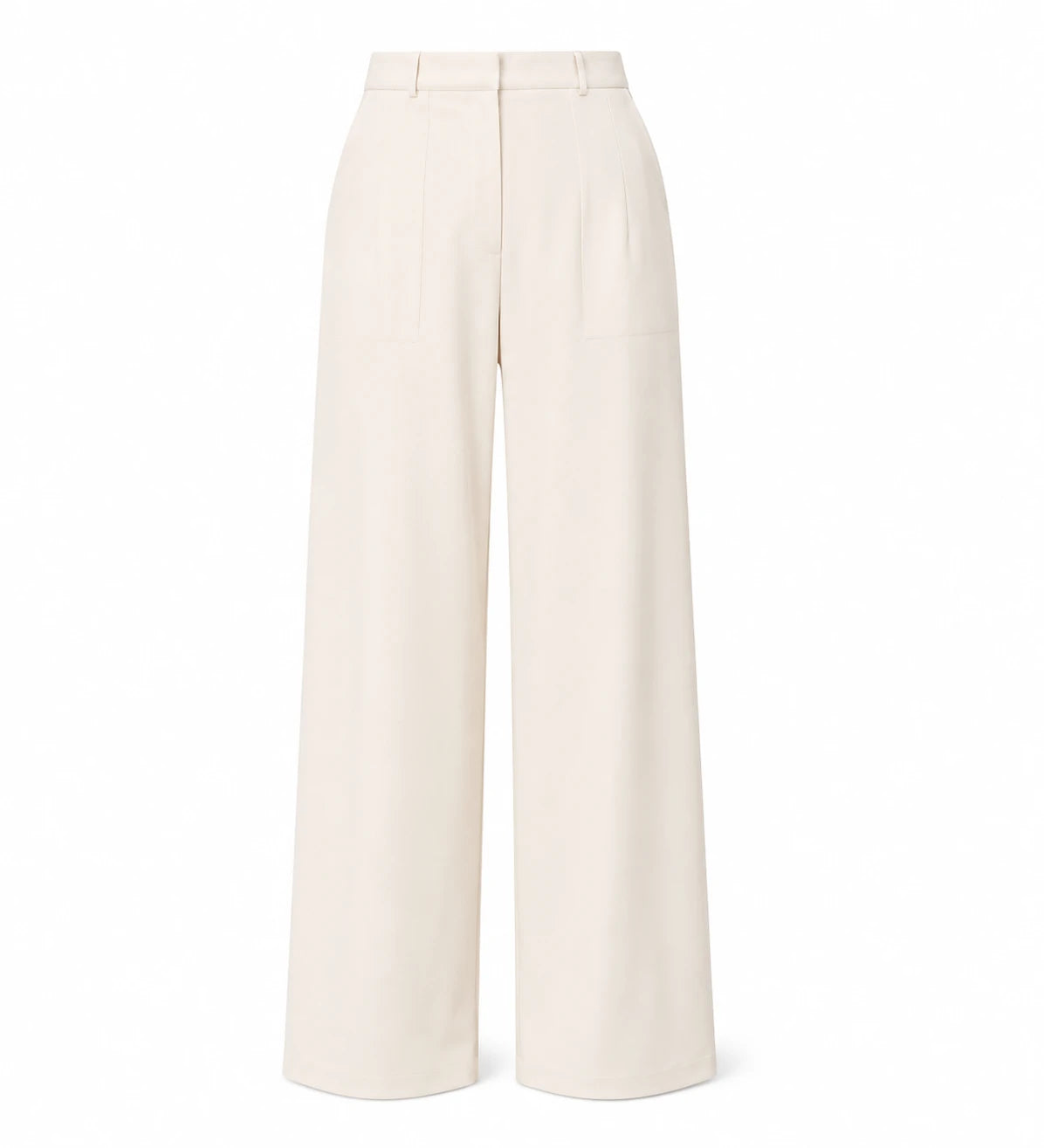 Ivory Wide Leg Pants WHD0606465